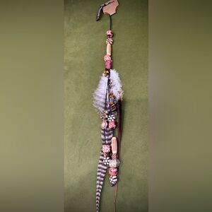 Custom Made Feather Boho Festival Hair Clip Accessory